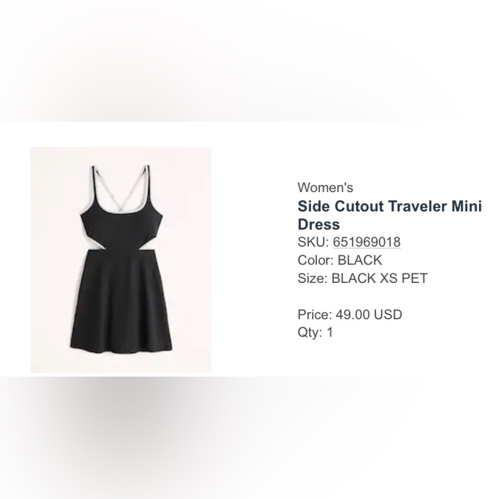 Abercrombie Traveler Active Dress